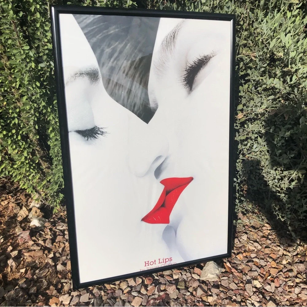👄TanYa ChAlKin FraMed PoStEr H0T LiPs💄